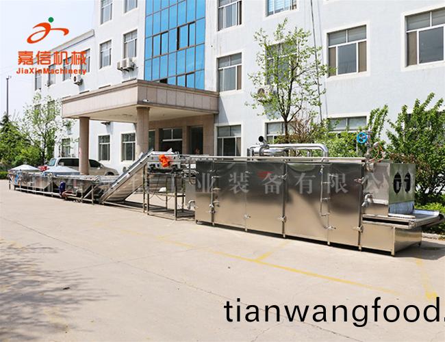 輭(ruan)包裝巴(ba)氏(shi)殺菌(jun)烘榦流(liu)水線(xian)