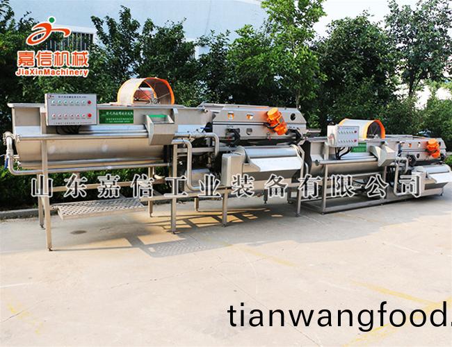 臥式渦(wo)流(liu)螺鏇(xuan)清洗機(ji)